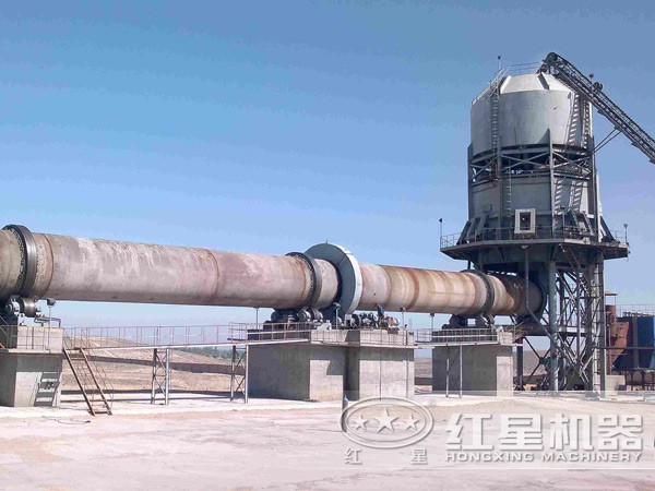 100噸陶粒砂回轉窯