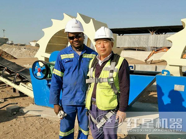 洗石機現場圖 洗石機現場圖