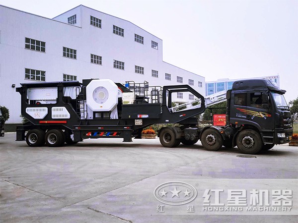 紅星移動破碎站發(fā)貨