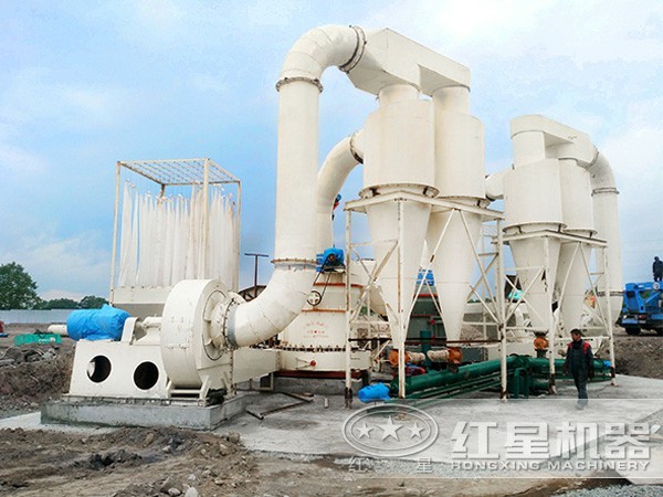 800目石灰石超細磨粉機現場作業圖 800目石灰石超細磨粉機現場作業圖