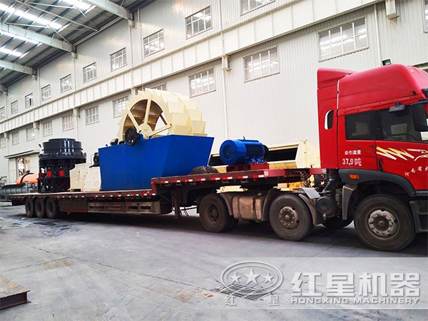 洗砂機(jī)發(fā)貨現(xiàn)場(chǎng) 洗砂機(jī)發(fā)貨現(xiàn)場(chǎng)