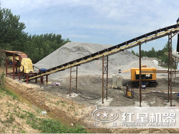 錘式打砂機安裝試車 錘式打砂機安裝試車