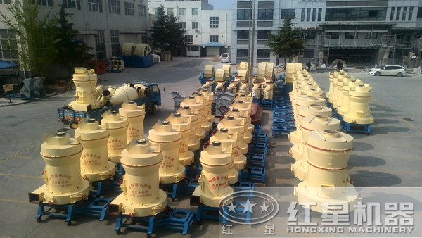 白云石磨粉機廠家俯瞰圖