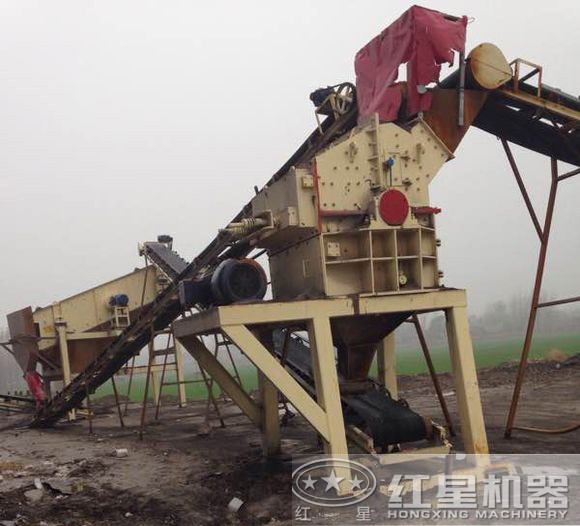 細碎機現場作業圖