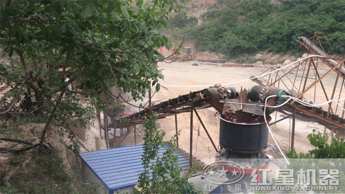 單缸圓錐破碎機------客戶現場 單缸圓錐破碎機------客戶現場