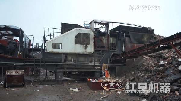 建筑垃圾破碎處理站