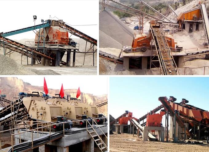 鋯英砂1214、1315反擊破碎機(jī)現(xiàn)場(chǎng)圖