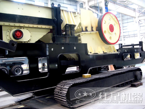 履帶式移動(dòng)破碎站 履帶式移動(dòng)破碎站