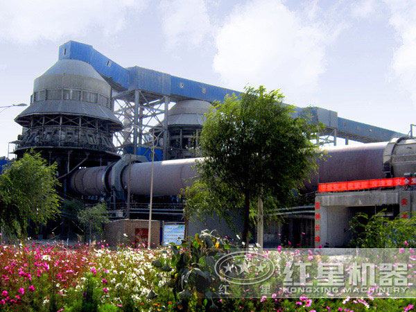 回轉(zhuǎn)窯現(xiàn)場(chǎng)作業(yè)圖