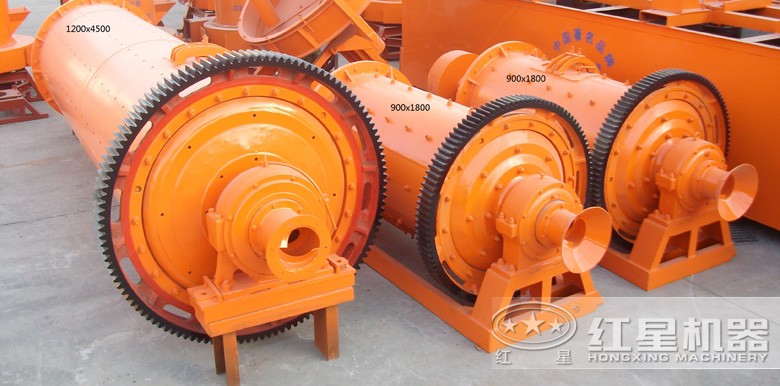 1200*4500,900*1800, 小型球磨機生產車間