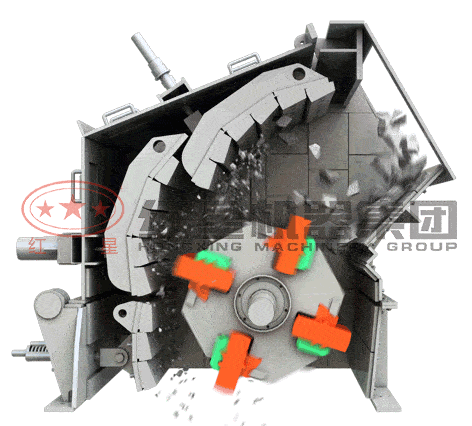 反擊式破碎機工作原理