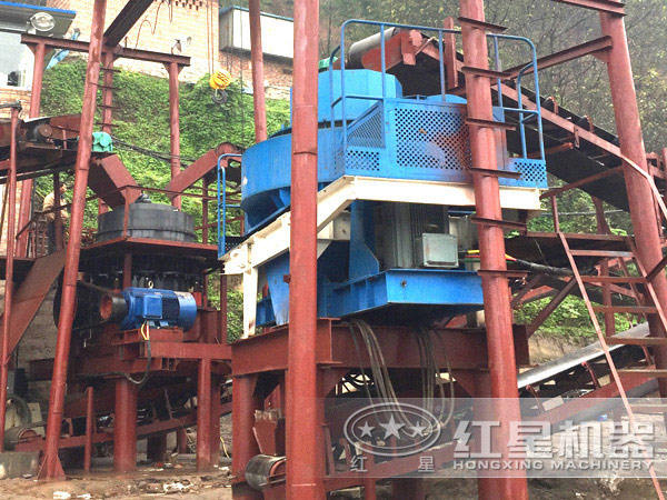 人工砂生產(chǎn)現(xiàn)場 人工砂生產(chǎn)現(xiàn)場