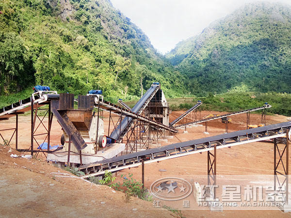 碎石生產線流程 碎石生產線流程