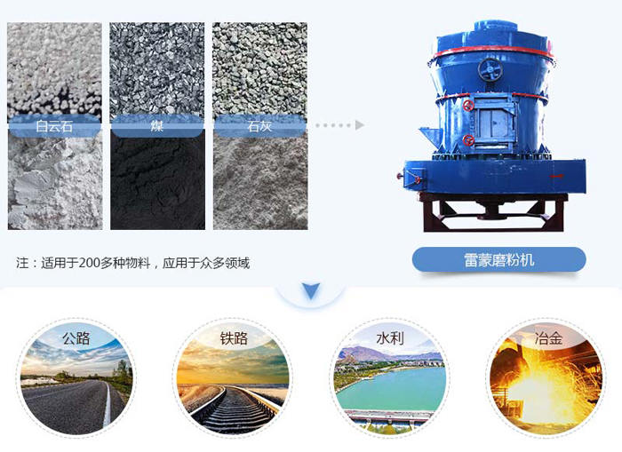 雷蒙磨粉機適用二百多種物料的磨粉作業 雷蒙磨粉機適用二百多種物料的磨粉作業