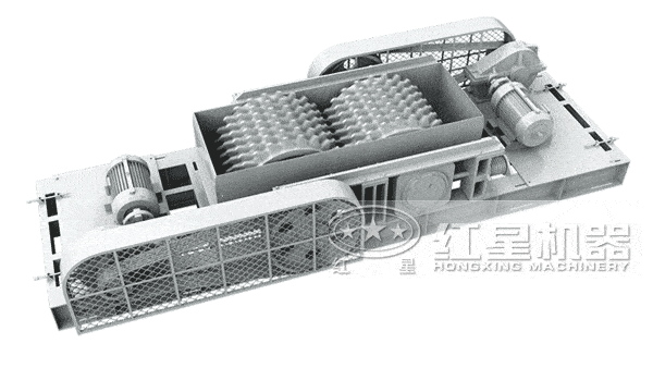 雙齒輥破碎機結構圖 雙齒輥破碎機結構圖