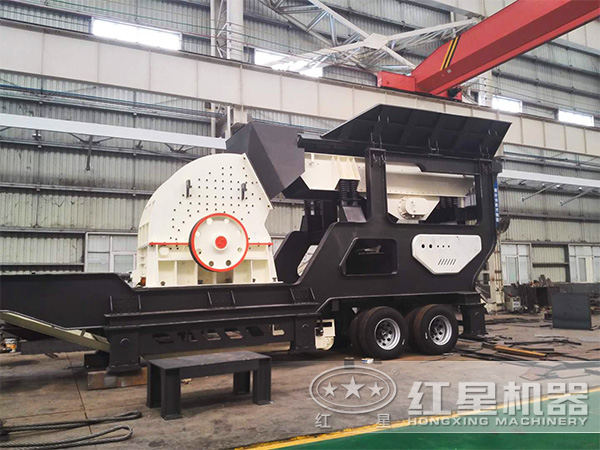 650t/h車載式碎石機廠區 650t/h車載式碎石機廠區
