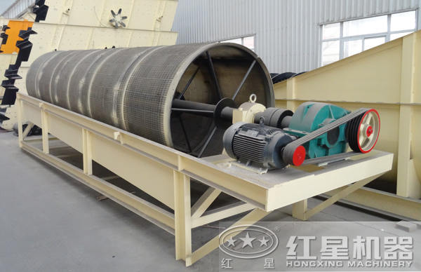 滾筒篩石篩砂機 滾筒篩石篩砂機