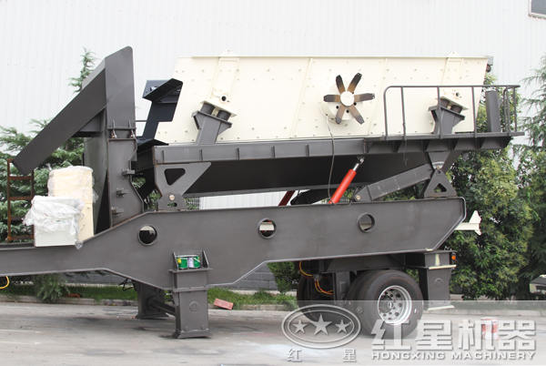 可移動(dòng)式篩石機(jī)