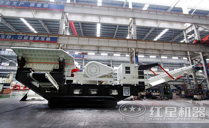 移動(dòng)式破碎生產(chǎn)線安裝完成圖 移動(dòng)式破碎生產(chǎn)線安裝完成圖