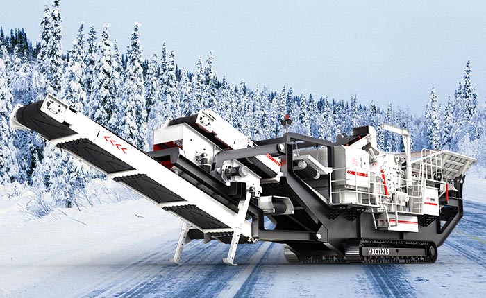 履帶移動(dòng)式破碎機(jī)雪地圖 履帶移動(dòng)式破碎機(jī)雪地圖