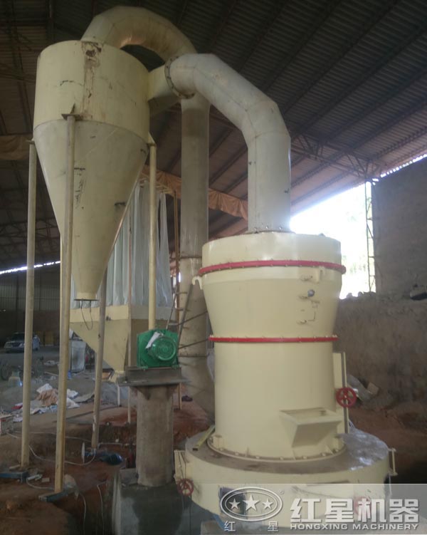 江西客戶的磨粉機安裝現場 江西客戶的磨粉機安裝現場