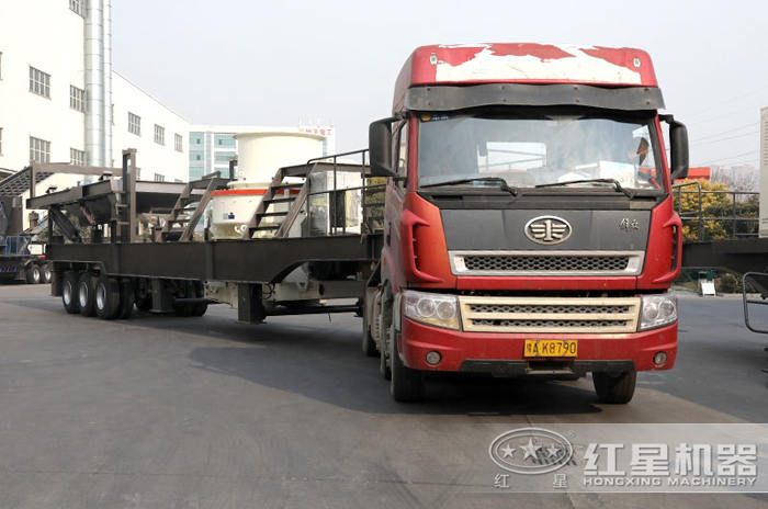 紅星流動鵝卵石打砂設備發貨圖 紅星流動鵝卵石打砂設備發貨圖