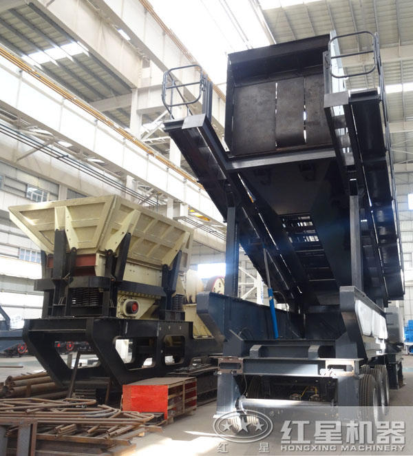 破碎篩分一體機生產(chǎn)車間 破碎篩分一體機生產(chǎn)車間