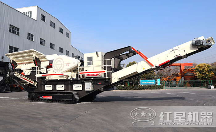 履帶式移動破碎站