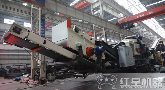 履帶式圓錐破碎移動站