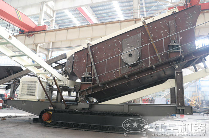 履帶式篩分標準型移動破碎站