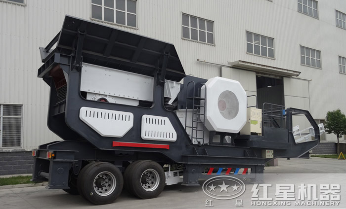 輪胎顎破移動破碎站