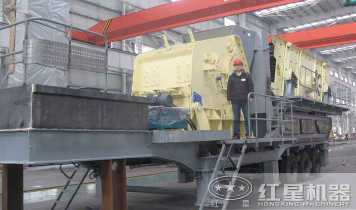 輪胎反擊破移動破碎站