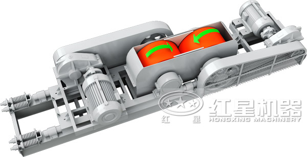 對輥制砂機(jī)結(jié)構(gòu) 對輥制砂機(jī)結(jié)構(gòu)