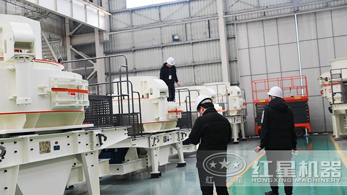 紅星石子碎石機(jī)車間 紅星石子碎石機(jī)車間