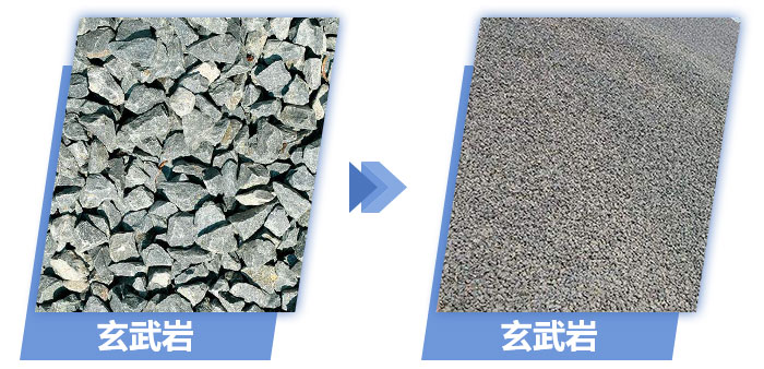 玄武巖制沙成品