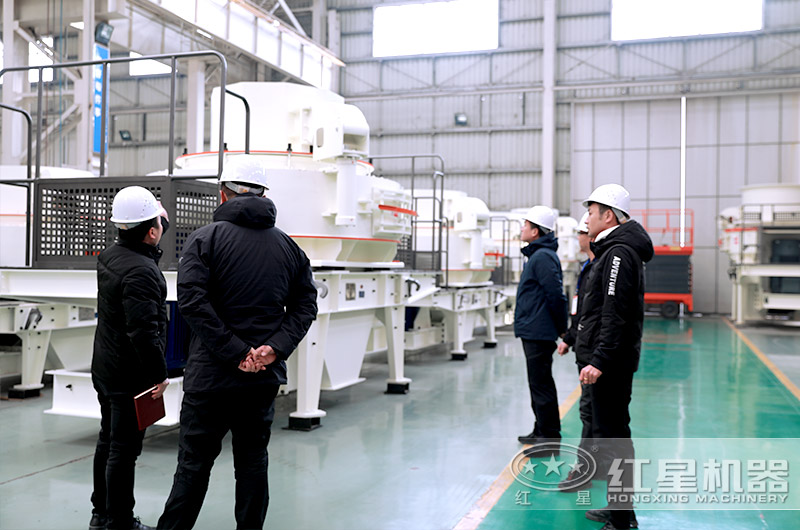 國外用戶到紅星車間實地參觀 國外用戶到紅星車間實地參觀