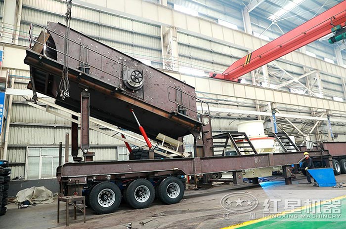 移動(dòng)卵石破碎機(jī) 移動(dòng)卵石破碎機(jī)