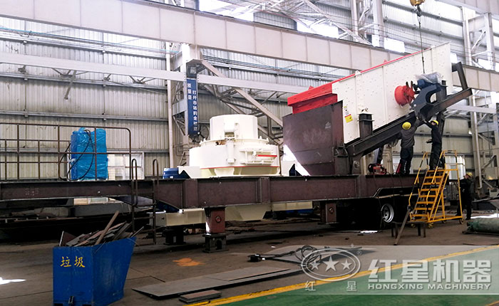 智能款—移動機制砂設備