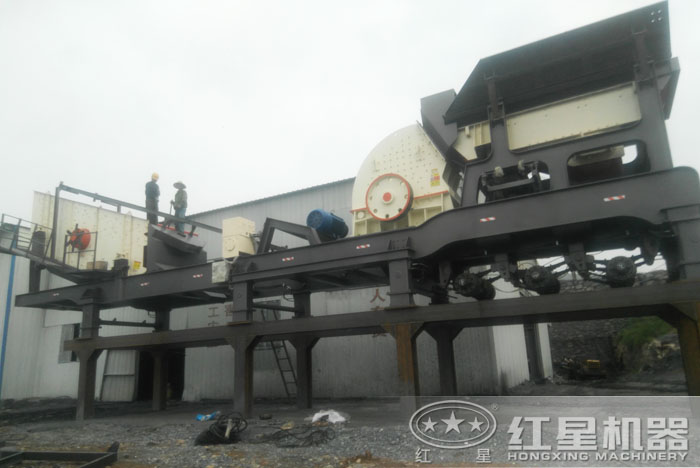 錘式破碎篩分一體化生產線 錘式破碎篩分一體化生產線