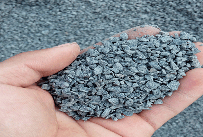 細碎之后的青石成品 細碎之后的青石成品