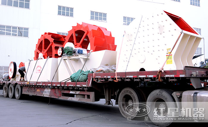 大型洗砂機發(fā)貨圖
