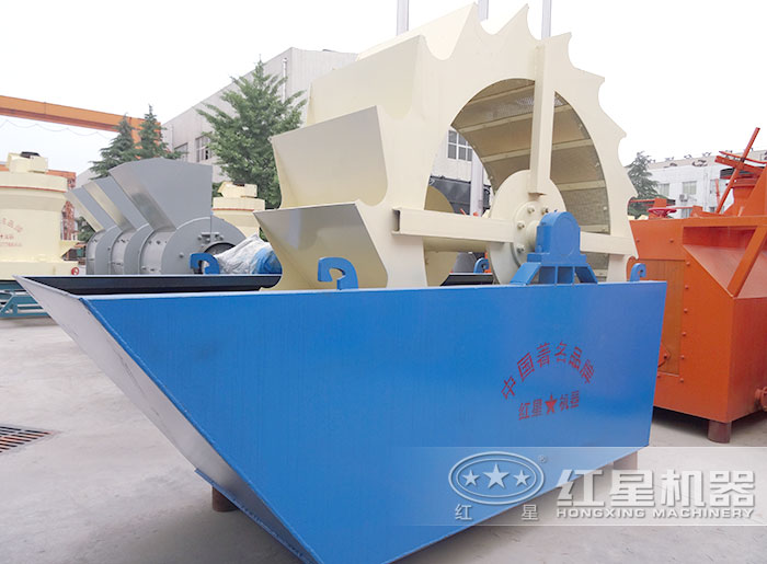 單輪斗洗砂機 單輪斗洗砂機