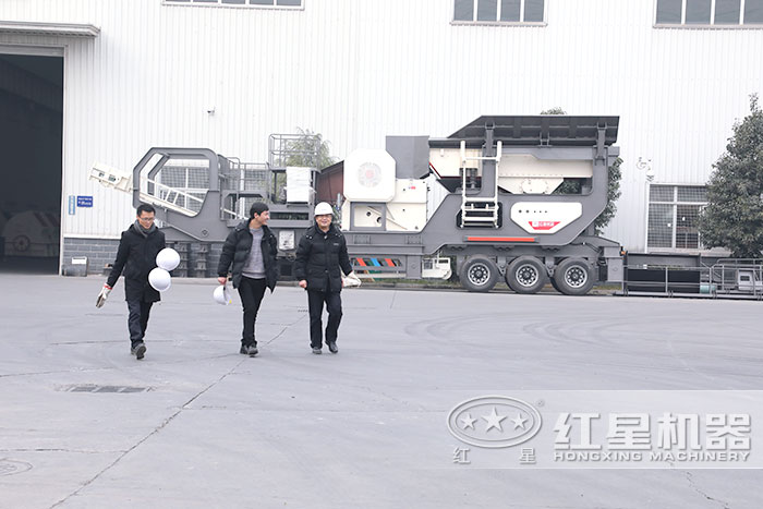 用戶到紅星車間實地考察 用戶到紅星車間實地考察