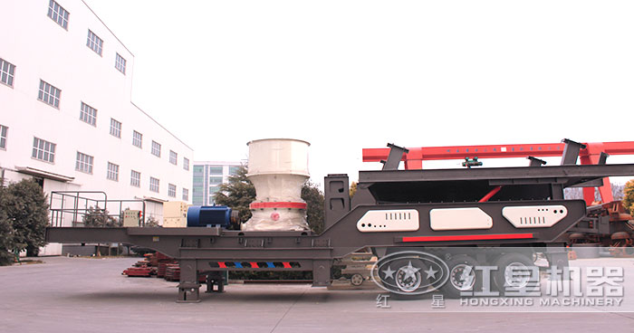 單缸圓錐破搭載移動破碎機 單缸圓錐破搭載移動破碎機