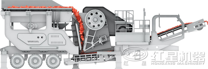 移動顎式破碎機結構圖