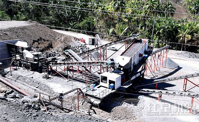 顎式移動破碎站與圓錐移動破碎站聯合作業