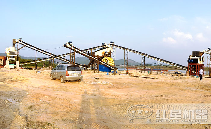 制砂機(jī)客戶安裝現(xiàn)場 制砂機(jī)客戶安裝現(xiàn)場