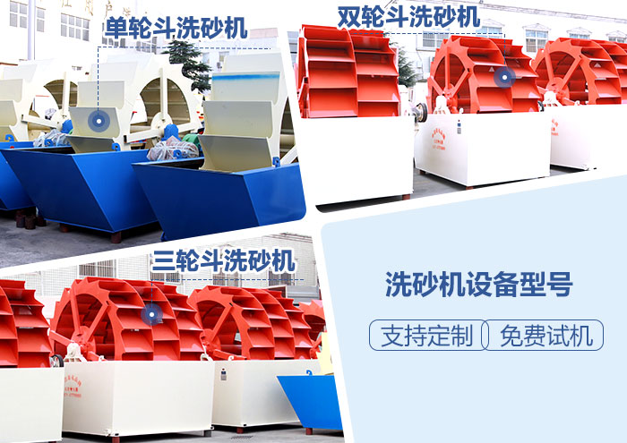 輪斗洗砂機(jī)結(jié)構(gòu)介紹