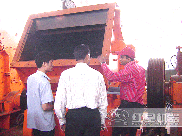 國外用戶到廠參觀