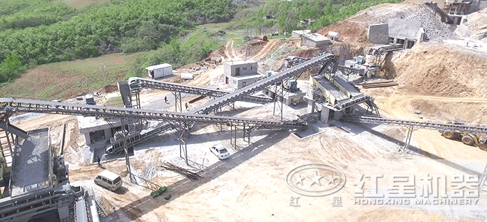 大型石料廠生產線